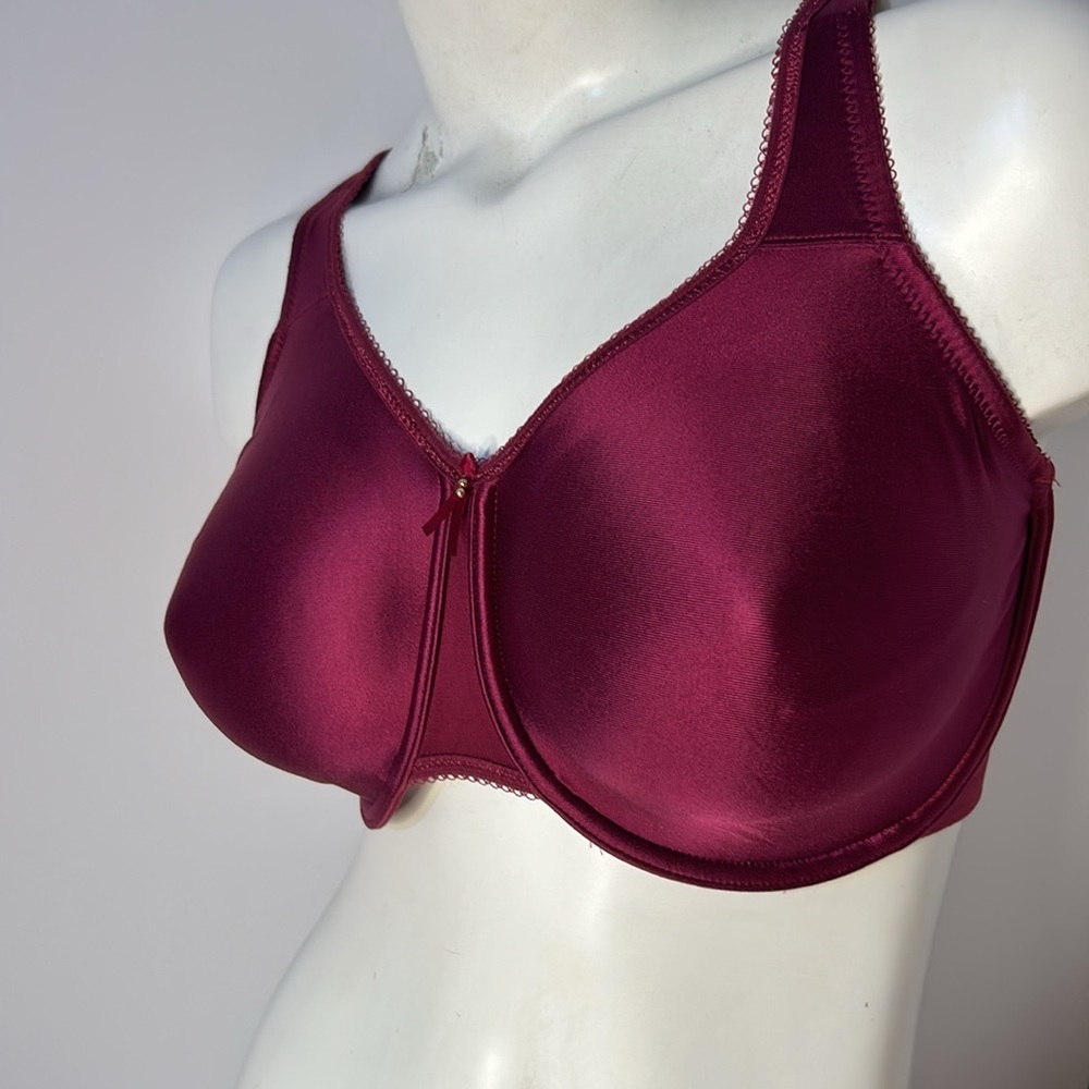 WACOAL Basic Beauty Full-Figure Underwire Bra 855192 Sz 36DDD in Fuschia